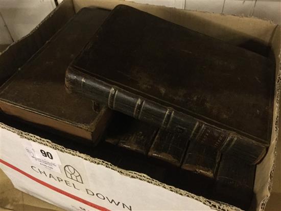 SMOLLETT, Continuation of the Complete History of England, vols 1-2, 1740 & Complete History of England, vols 1-11, 2nd & 3rd edns
